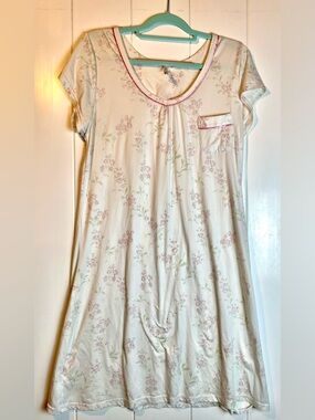 Body Touch Cottage Core Floral Nightgown, Size M